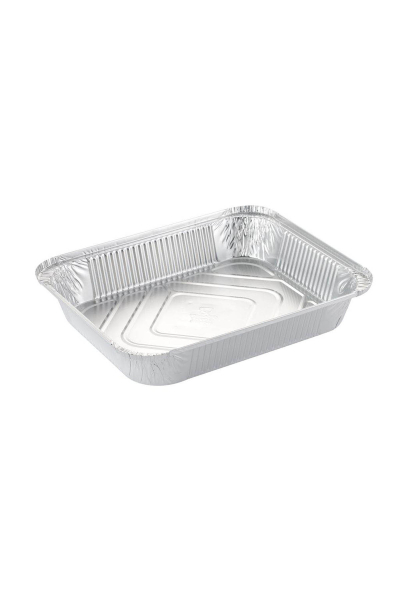 Alüminyum Kap 2500 gr Dikdörtgen Tepsi 50li - 1