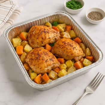 Alüminyum Kap 3250 gr Dikdörtgen Tepsi 3lü (502/L) - 2