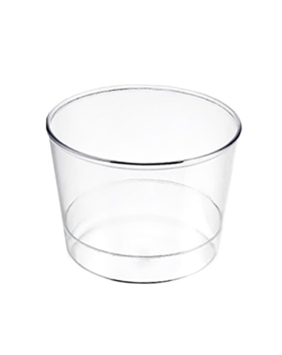 Bodega Plastik Kristal Silindir Tatlı Kasesi 180cc 30 Adet - Kullan At Market