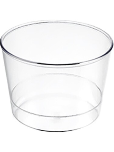 Bodega Plastik Kristal Silindir Tatlı Kasesi 250cc 30 Adet - Kullan At Market