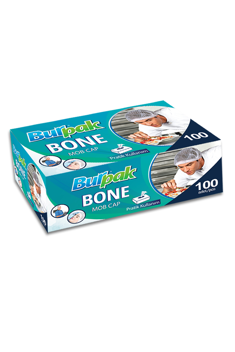 Burpak Bone Kutulu 18 inç 100 Adet - 1