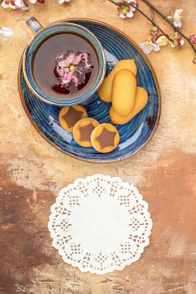 Dolphin Dantel Kağıt-Bardak Altlığı 12,5cm 100 Adet - 4