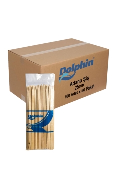 Dolphin Adana Şiş 25cm 100 Adet x 50 Paket - 1