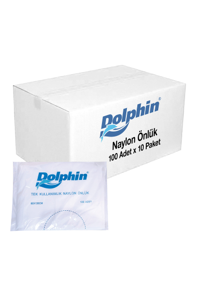 Dolphin Naylon Önlük 100lü x 10 Paket (Koli) - 1