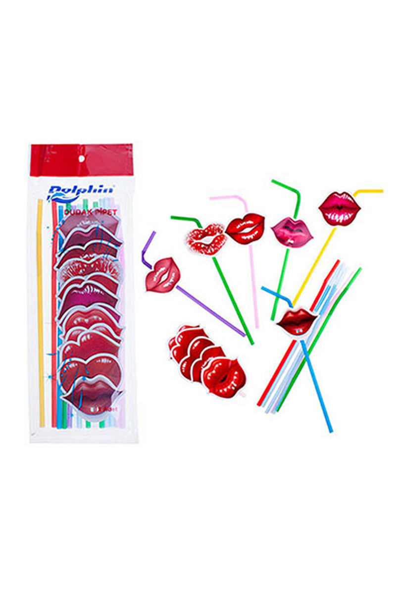 Dolphin Dudak Pipet 27cm 12li - 1