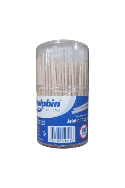 Dolphin Jelatinli Tüp Kürdan 300lü - 1