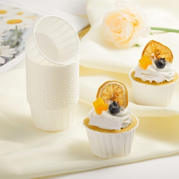 Dolphin Muffin Kek Kapsülü Beyaz Büyük Boy 50li - 3