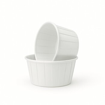 Dolphin Muffin Kek Kapsülü Beyaz Mini 50li - 1