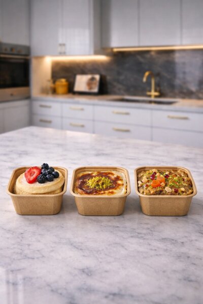 Dolphin Muffin Kek Kapsülü Kare Kraft 50li - 1