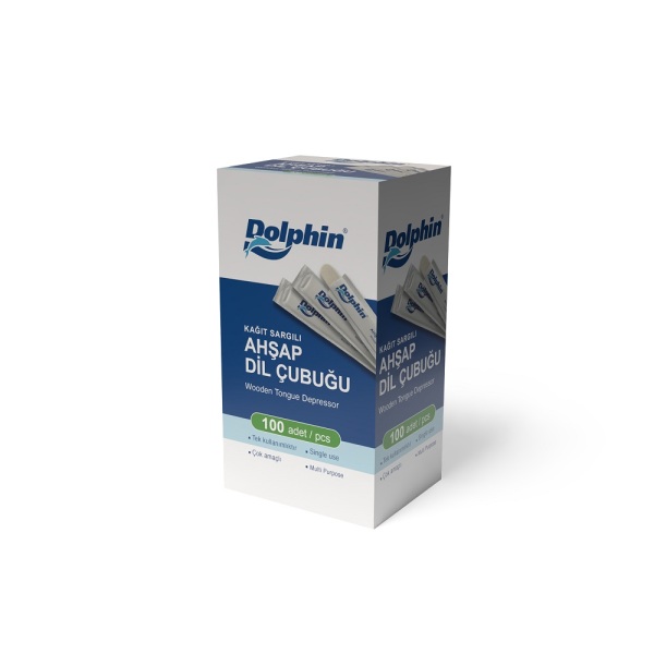 Dolphin Sargılı Dil Çubuğu Abeslang 100lü - 2