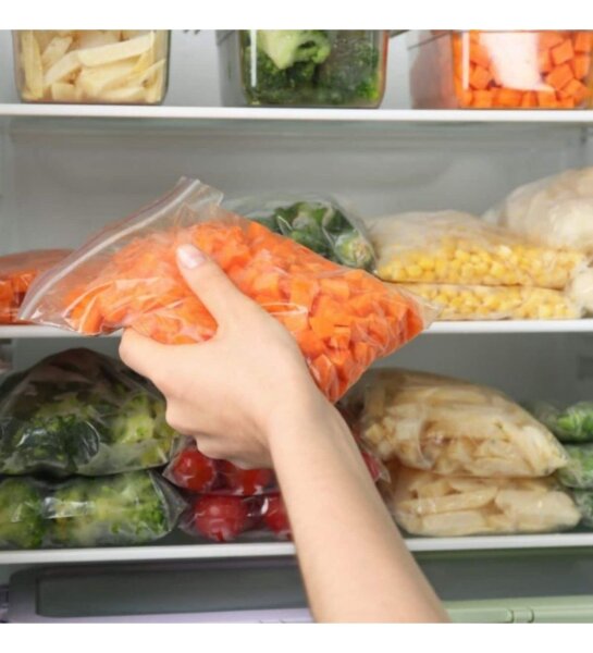 Fresh-Up 19x25cm Ekonomik Kilitli Buzdolabı Poşeti 10 Adet x 10 Paket - 2