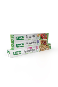 Fresh-Up 3 Parça Mutfak Seti (Pişirme Kağıdı + A. Folyo + Streç) - Fresh-Up