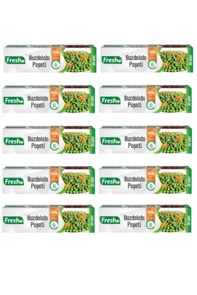 Fresh-Up Buzdolabı Poşeti 20x30cm Küçük Boy 30lu x 10 Paket - 1