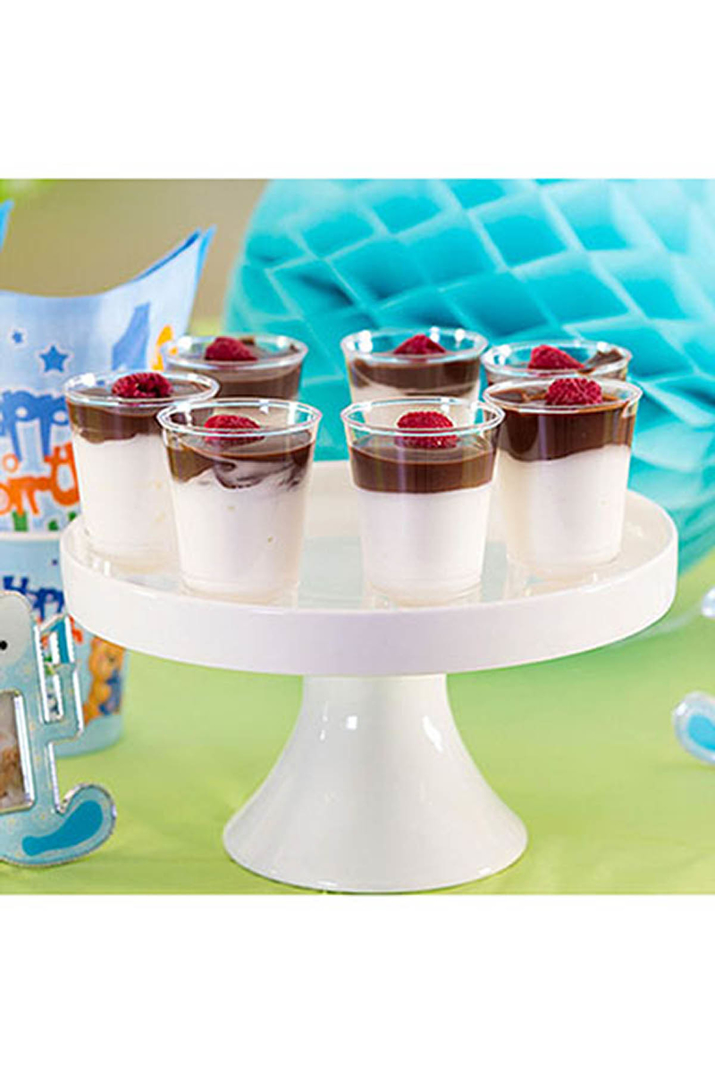 Roll-Up Plastik Shot Bardağı Şeffaf 60cc 12li - 3