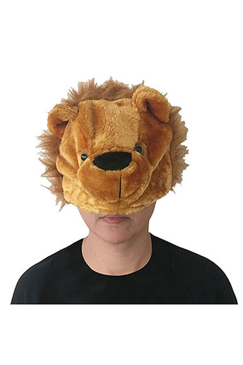 Aslan Peluş Maske 1 Adet - 1