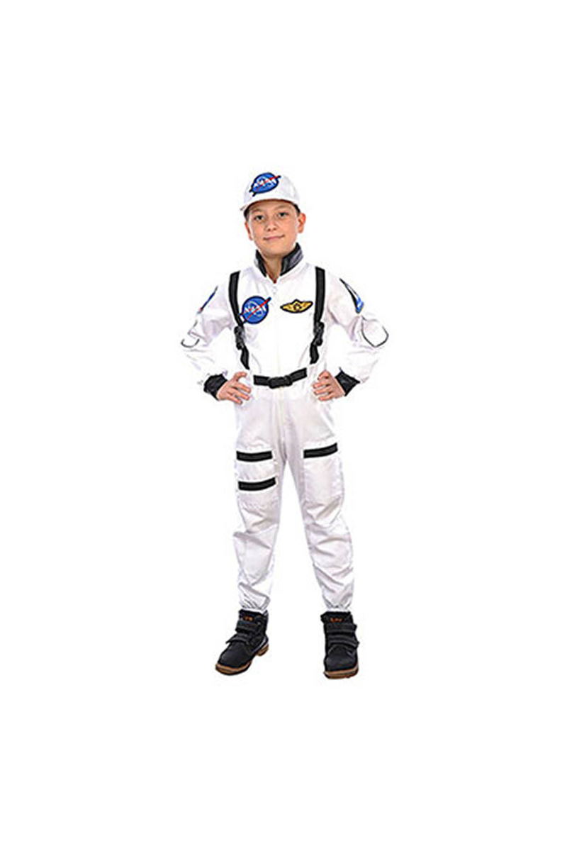 Beyaz Astronot Çocuk Kostüm 5-6 Yaş 1 Adet - 1