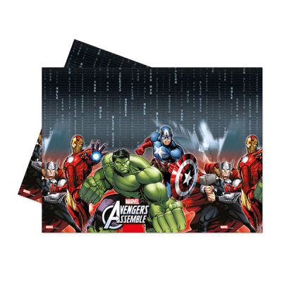 Avengers Power Plastik Masa Örtüsü 120x180cm - 1
