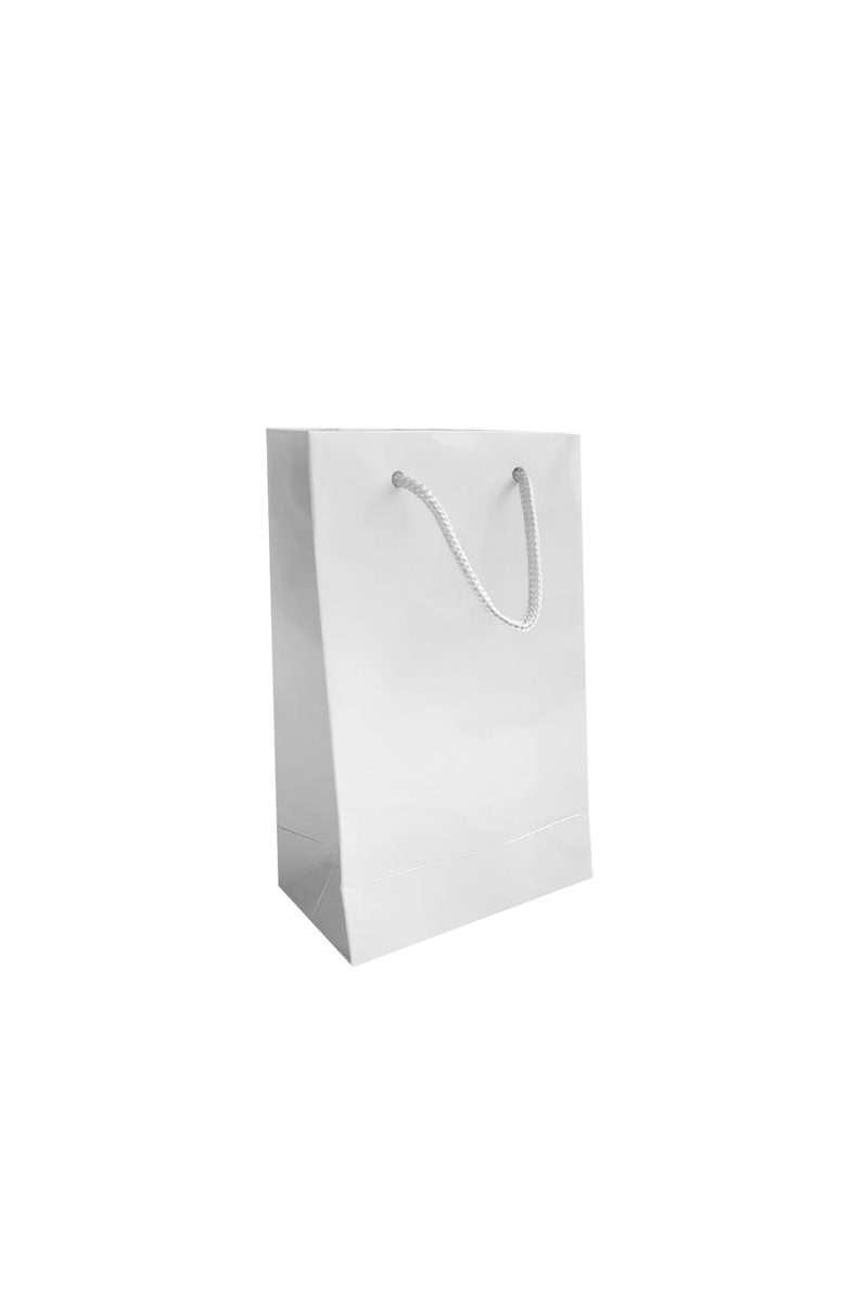 Beyaz Karton Çanta 12 x 17cm 25 Adet - 1