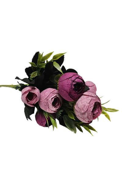 Çiçek Şakayık El Buketi Mor 17x3001 Adet - 1