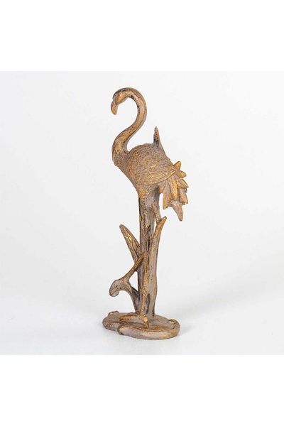 Polirezen Flamingo Biblo Krem Renk 11x7x30cm 1 Adet - 2