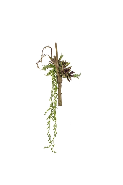 Yapay Sarmaşık Aloe Bitki 38cm 1 Adet - 1