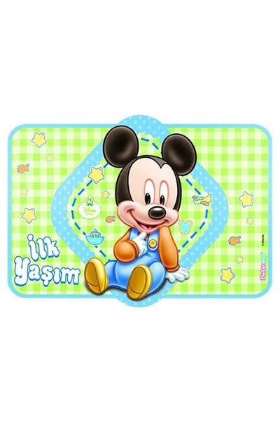 Baby Mickey Amerikan Servis 50cm x 32cm 6 Adet - 1