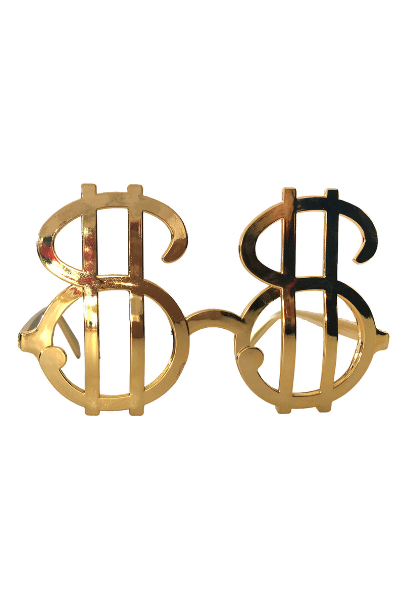 Dolar Gözlük Altın 1 Adet - Thumbnail
