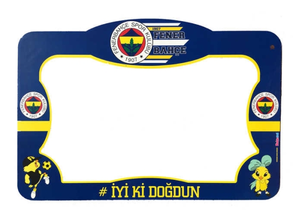 Fenerbahçe Çift Taraflı Çerçeve 100cm x 70cm 1 Adet - 1