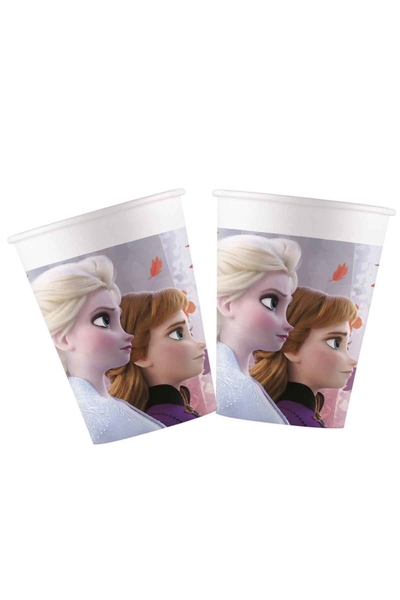 Frozen 2 Karton Bardak 200ml-8oz 8li - 1