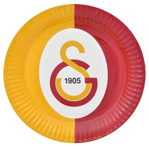 Galatasaray Karton Tabak 23cm 8li - 1