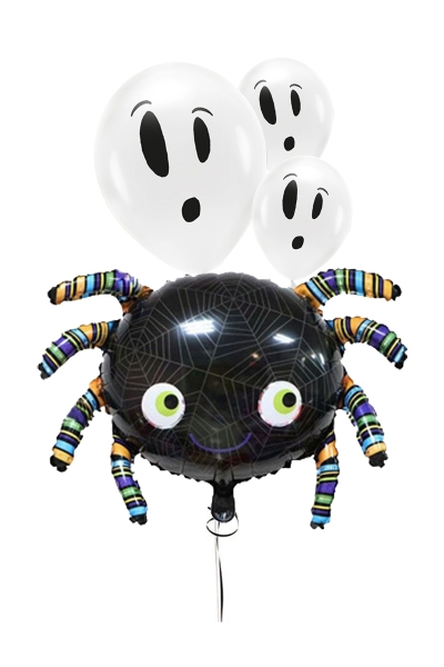 Halloween Cadılar Bayramı Örümcek Korku Balon Seti - 1