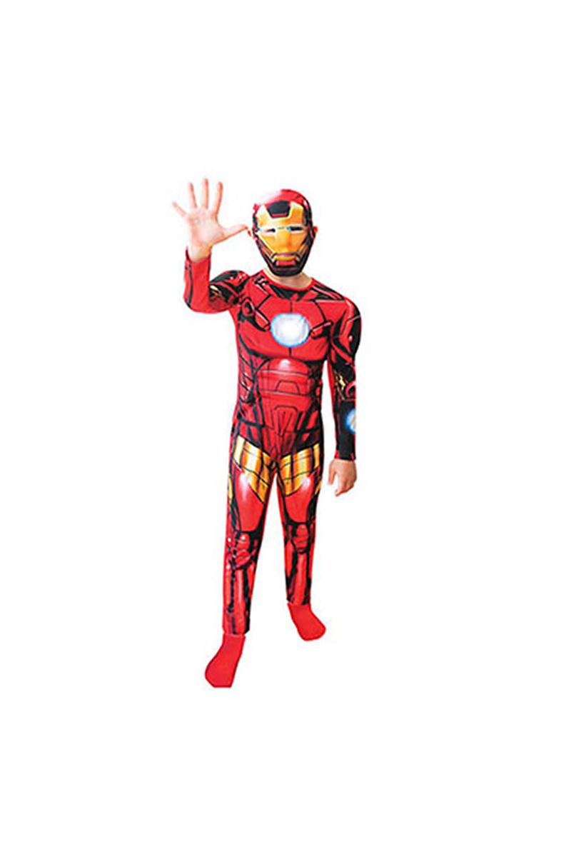 Iron Man Çocuk Kostüm 10-12 Yaş 1 Adet