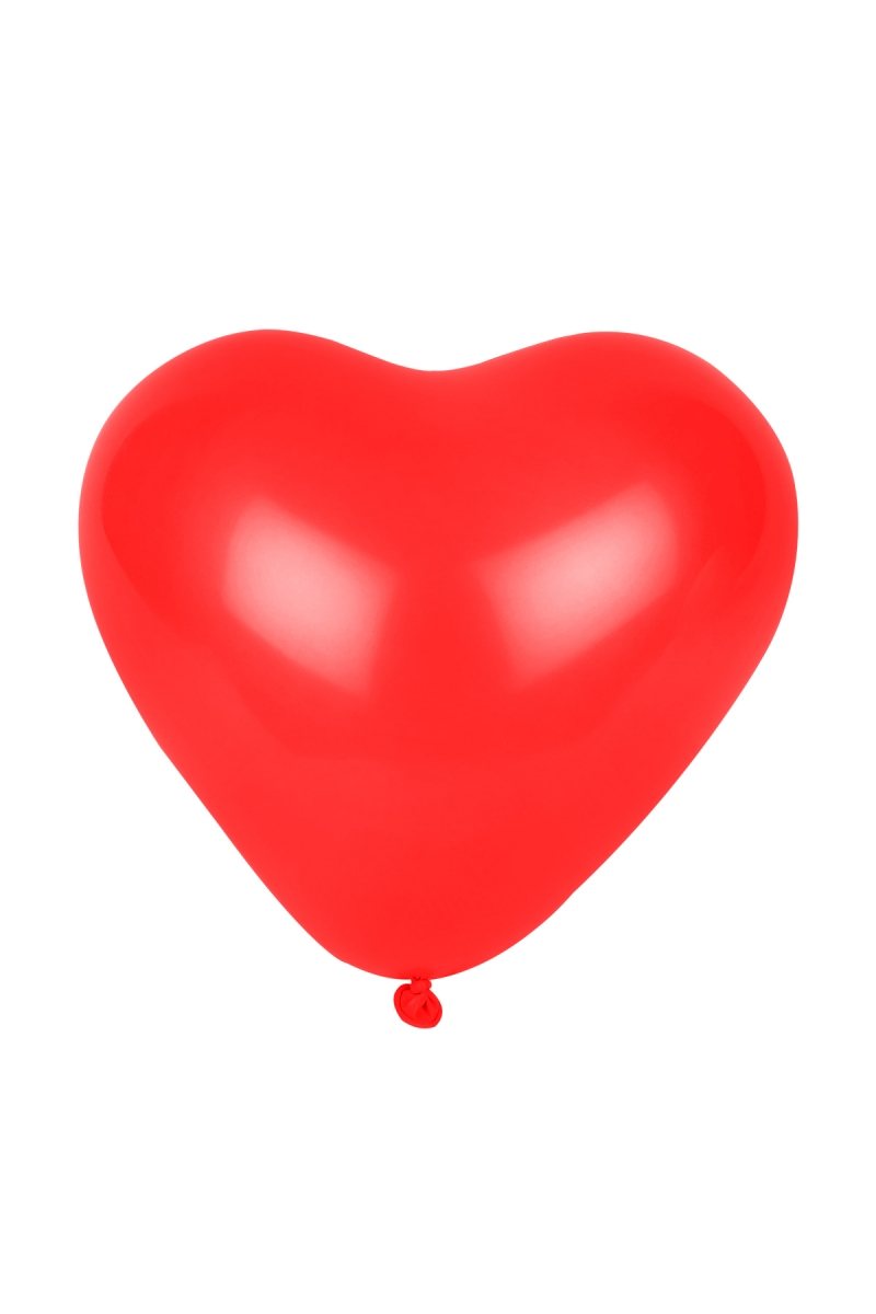 Kırmızı Kalp Balon 30cm (12 inch) 20li