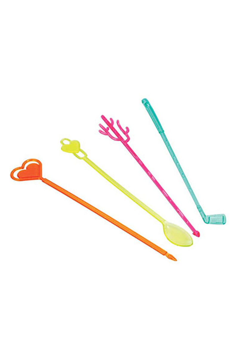 Plastik Kokteyl Karıştırıcı 100lü - 1