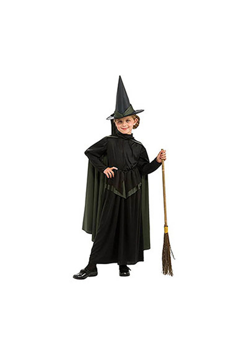 Kötü Cadı Çocuk Kostüm 5-7 Yaş 1 Adet - 1