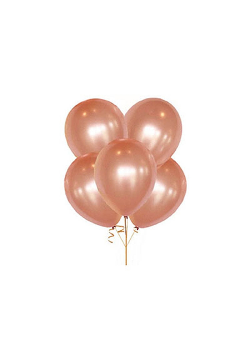 Metalik Rose Gold Balon 30cm (12 inch) 50li - 1