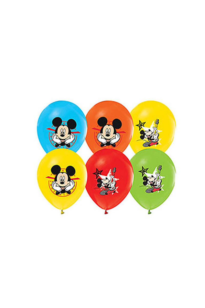 Mickey Baskılı Balon 10lu