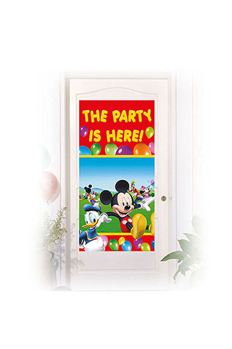 Mickey Playful Kapı Afişi 1 Adet - 1