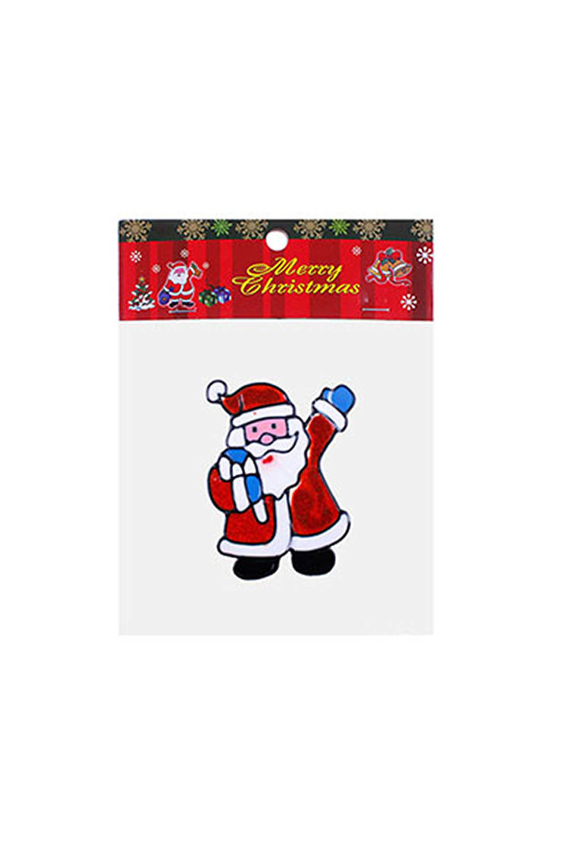 Noel Baba Sticker 1 Adet - 4