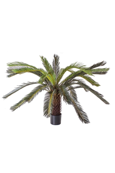 Yapay Palmiye Ağacı Kahverengi 120cm 1 Adet - 1