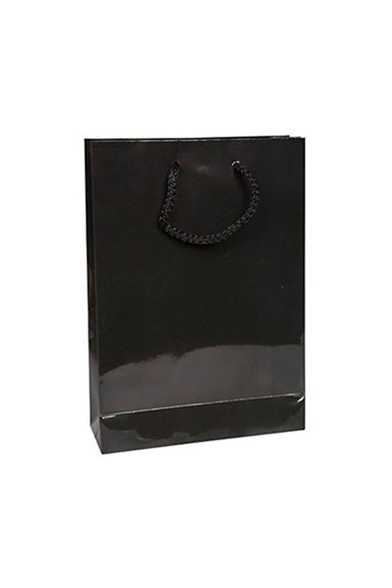Siyah Büyük Karton Çanta 17x25cm 25li - 1