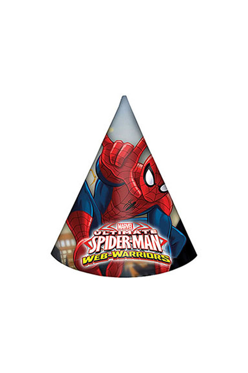 Spiderman Savaşçı Külah Şapka 6lı - 1