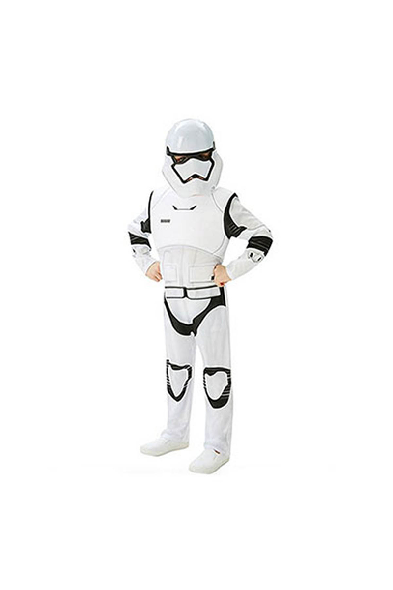Star Wars Episode 7 Stormtrooper Kostüm Lüks 5-6 Yaş 1 Adet - 1