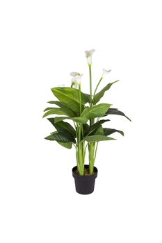 Yapay Saksıda Calla 106cm 1 Adet - 1