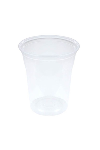 Plastik Bardak Kalın Şeffaf 400cc 50li - 1