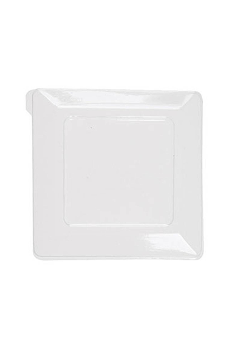 Plastik Mini Kübik Kase Kapağı 120cc 10lu - 1