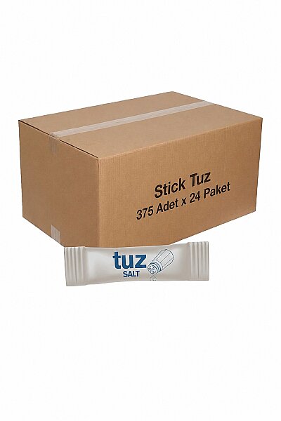 Paketli Stick Tuz 375 Adet x 24 Paket Koli - 1