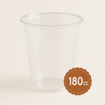Plastik Bardak İnce Şeffaf 180cc 100lü - Kullan At Market