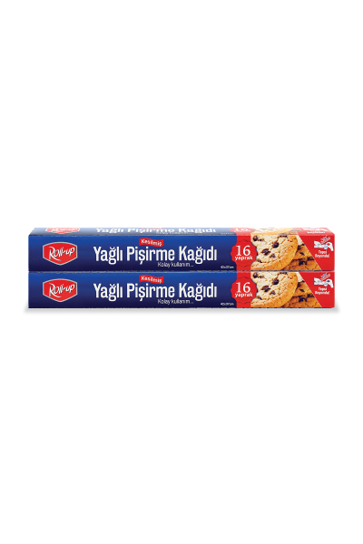 Roll-Up 2 adet 16 Yaprak Pişirme Kağıdı - 1