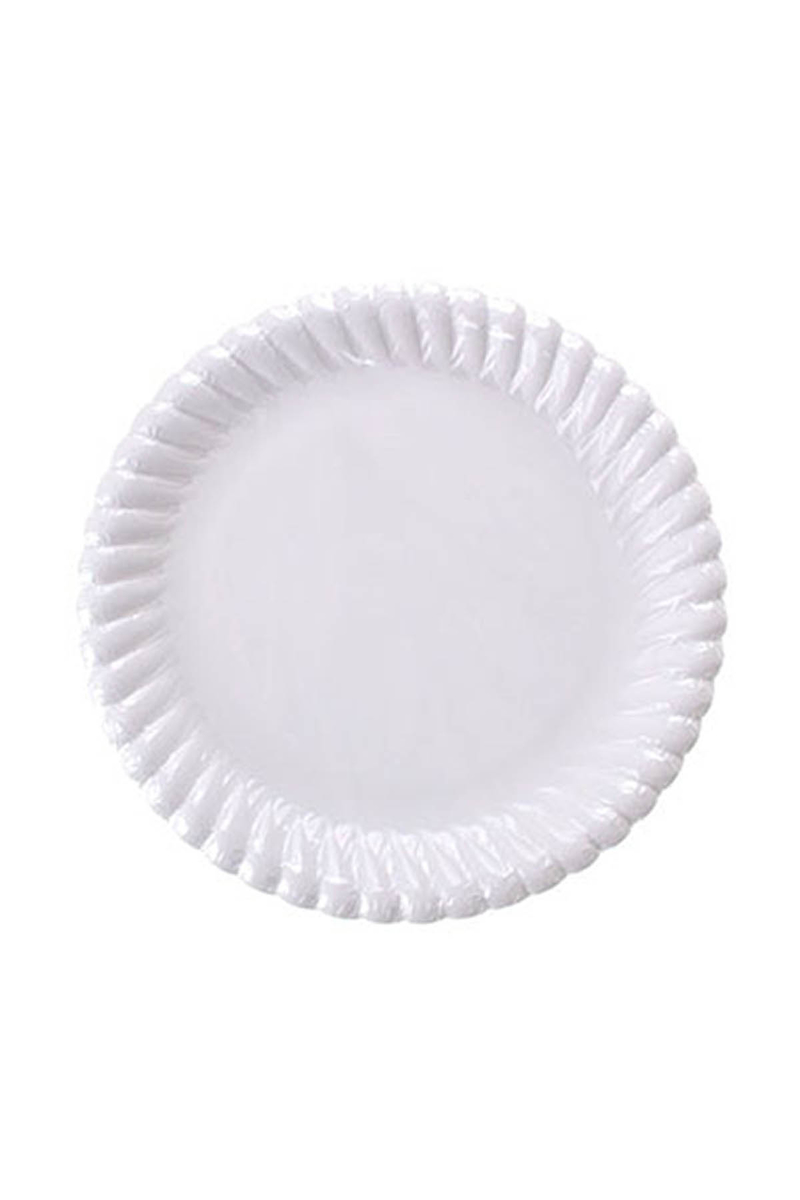 Roll-Up Karton Tabak Beyaz 23cm 25li - 1